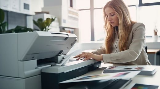 Tinta empresarial vs. láser: Mitos y verdades sobre el costo por copia